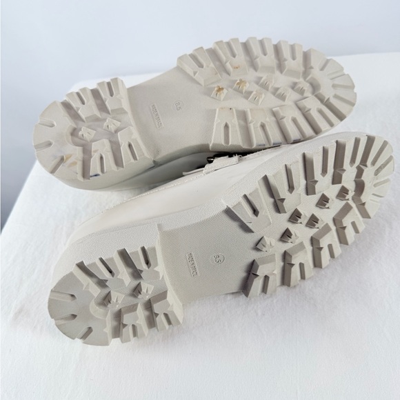 Steve Madden Makira Chain Loafer Cream Gold size 8.5 - Picture 11 of 13